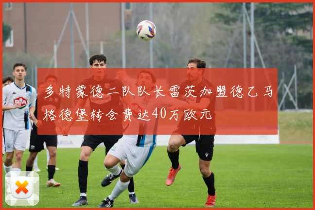 多特蒙德二队队长雷茨加盟德乙马格德堡转会费达40万欧元